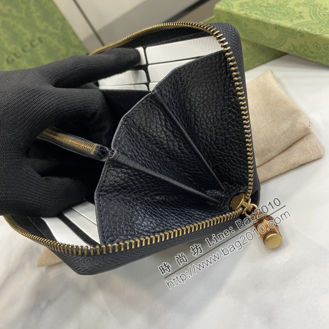 Gucci專櫃古馳最新款Marmont系列長夾全皮男女款長錢包 jh2460型號：739499